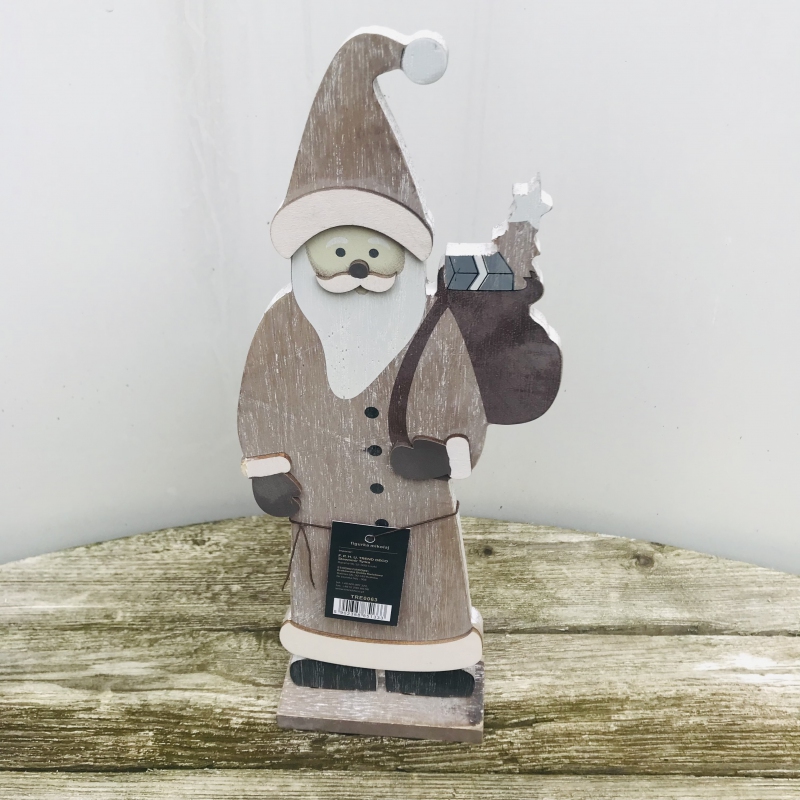 Mikuláš drevený 29cm