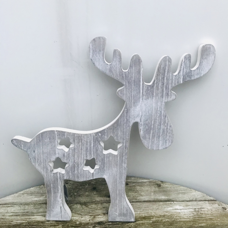 Sob z dreva vyrezávaný 40cm