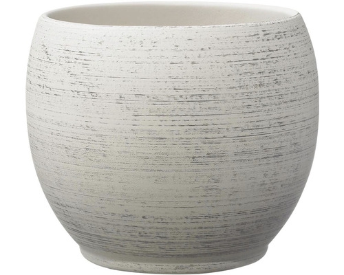 Obal na kvetináč keramický krémový stredný ´Alberta´