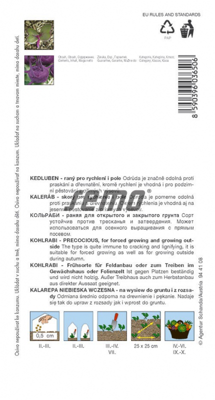 Semo Kaleráb ´Modrava F1´