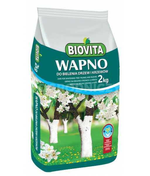 Biovita Vápno na bielenie stromov a kríkov 2kg
