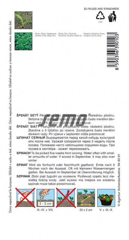 Semo Špenát siaty ´Monores´