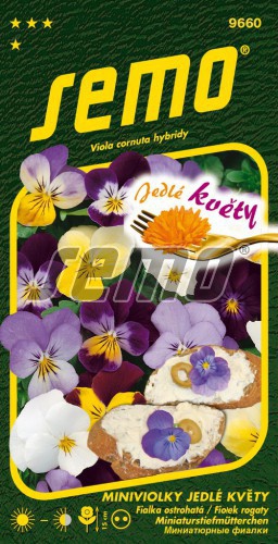 Semo Fialka ostrohatá ´Jedlé kvety´