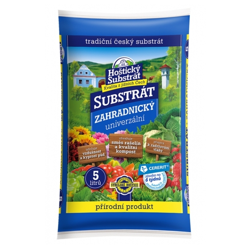 Hoštický Substrát Záhradnícky 5l