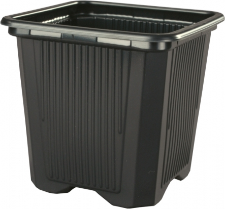 Kvetináč plastový hranatý 7x7x8 - 10ks