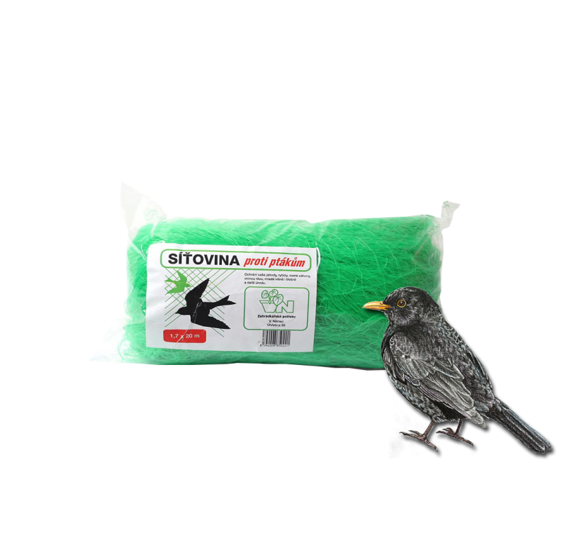 Sieť proti vtákom 1,7x20m