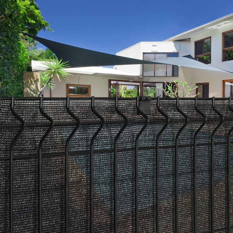 Tieniaca sieť 90% - Antracit - 2 x 10 m