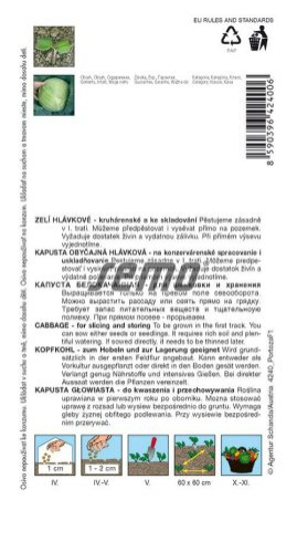 Semo Kapusta hlávková ´Portoza´