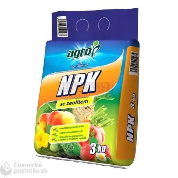AGRO NPK 11 - 7 - 7 so zeolitom 1kg