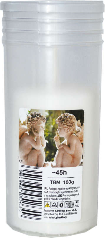 Parafínová náplň s obalom LA TBM