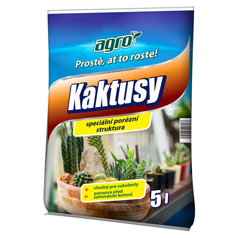 Agro Substrát na kaktusy 5l