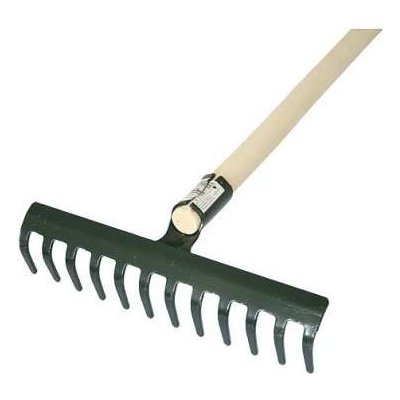 Hrable FED 304/1600 železné 14 - zubé s násadou