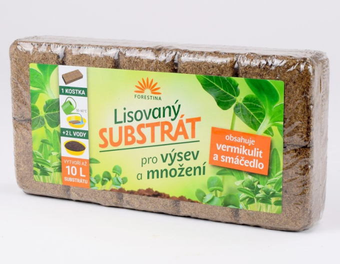 Forestina Substrát Lisovaný pre výsev rastlín 10l  700g