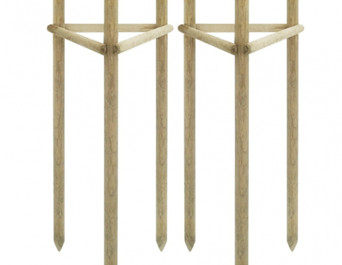 Kôl spájací polo guľatý priemer 6cm - výška 250cm