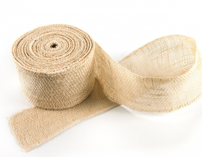 Jutová stuha natur 10cmx25m