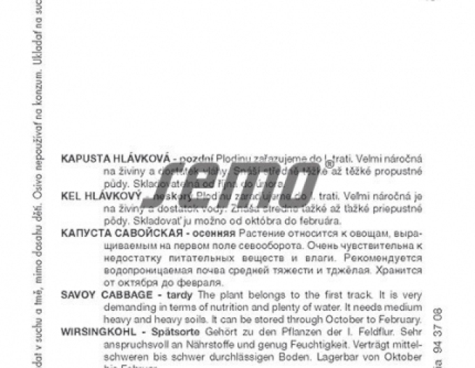 Semo Kel hlavkový ´Vertus 2´