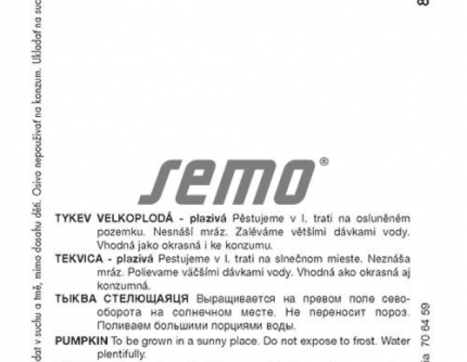 Semo Tekvica veľkoplodá ´Marina di Chioggia´