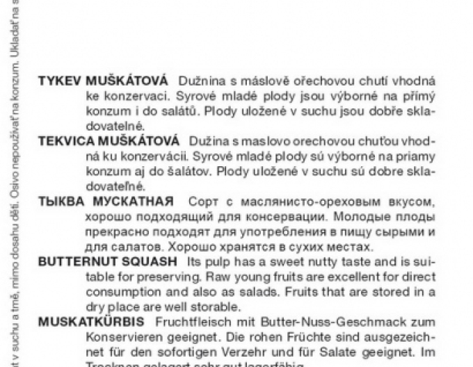 Semo Tekvica muškátová ´Laura´