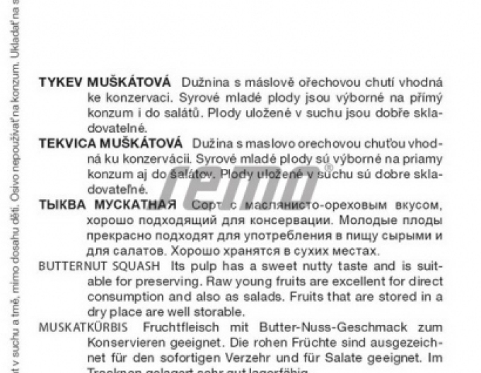 Semo Tekvica muškátová ´Stella F1´