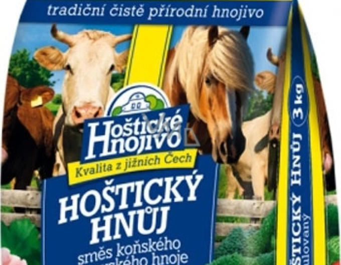 Hoštický hnoj zmes kravského a konského 3kg