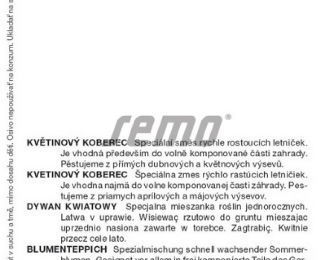 Semo Kvetinový koberec ´Energia Života´
