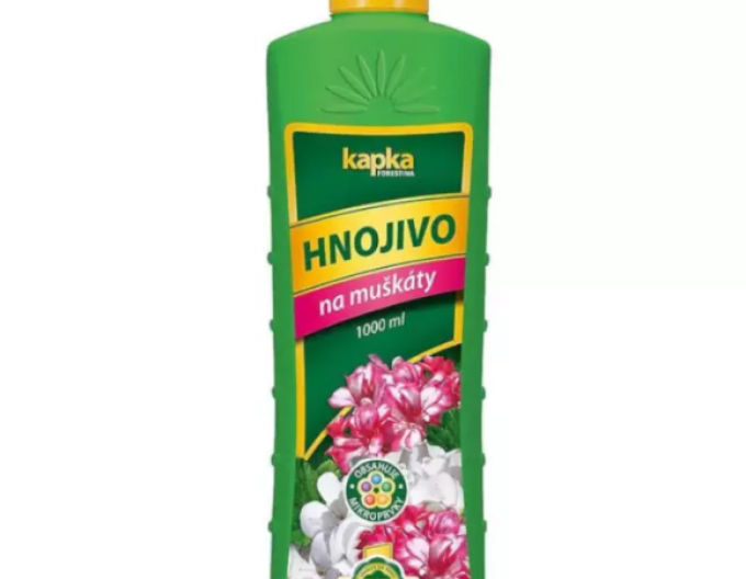 Kapka Hnojivo na muškáty 1l