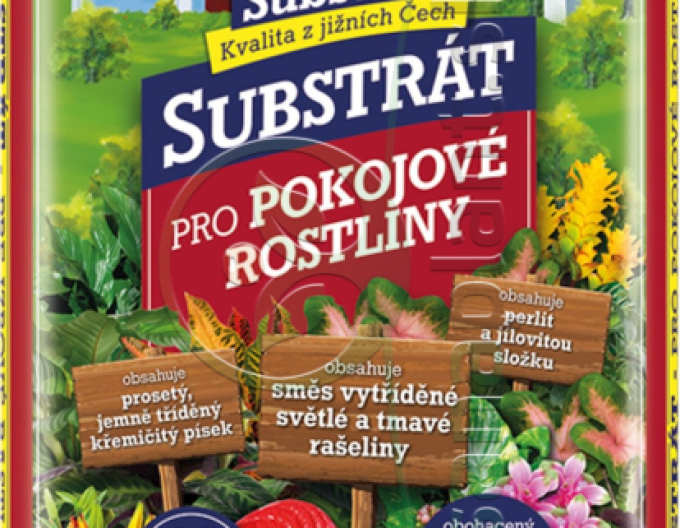 Hoštický Substrát na izbové rastliny 40l