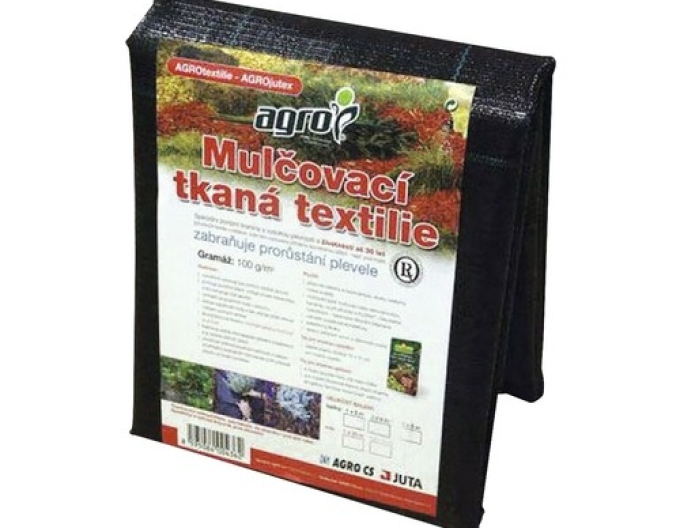 Tkaná textília čierna 100g, 1x5m