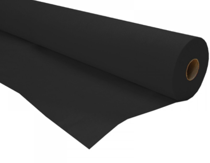 Netkaná textília čierna 45g/m2 1,6x50m