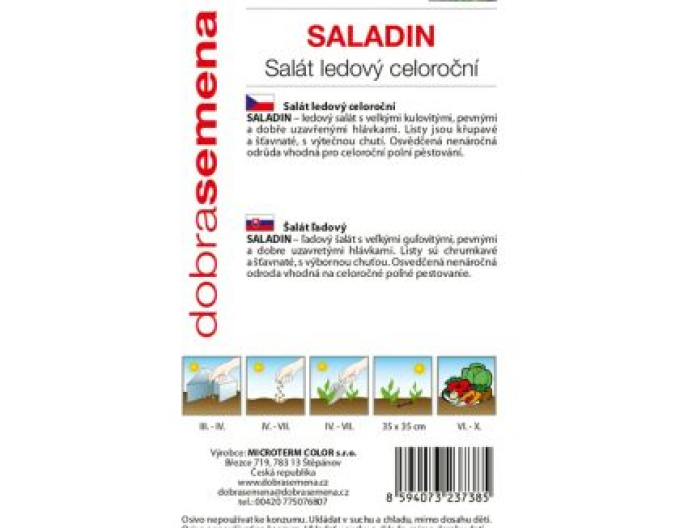 Dobrá semena Šalát hlávkový ´Saladin´
