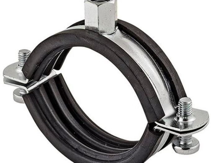 Objímka  48 - 53 mm dvojskrutková M8 so skrutkou