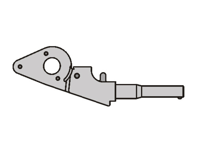 FELCO 7/1 Rukoväť bez ostria FELCO 7