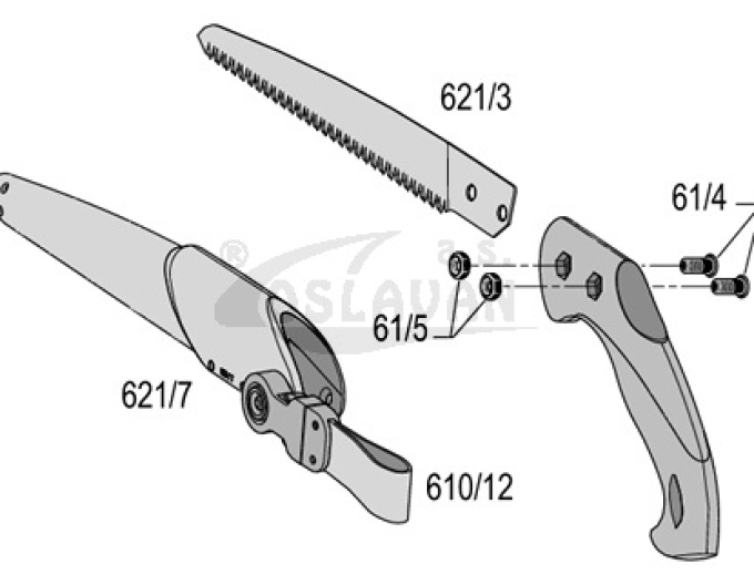 Felco 621/3 (Felco 621) plát