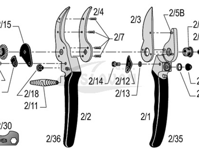 Felco 2/35 (Felco 2;4;11) 1ks