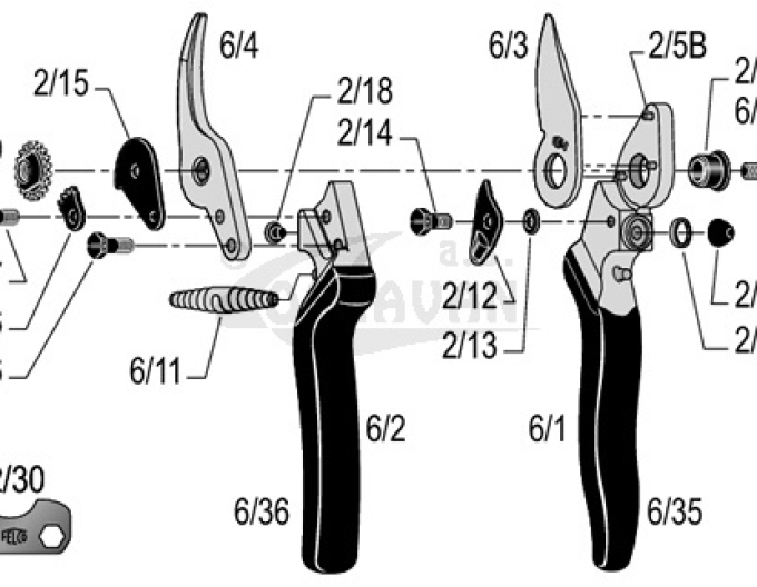 Felco 6/35 (Felco 6; 8; 9) 1ks