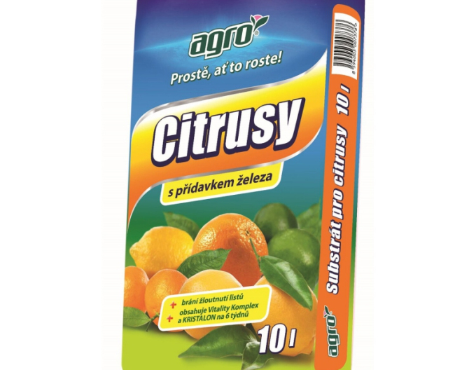 AGRO Substrát na citrusy 10l